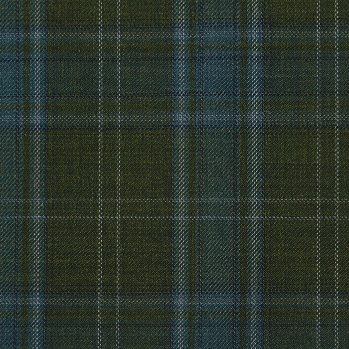 olive sky plaid wool blend midweight for custom womenswear clothing and accessories