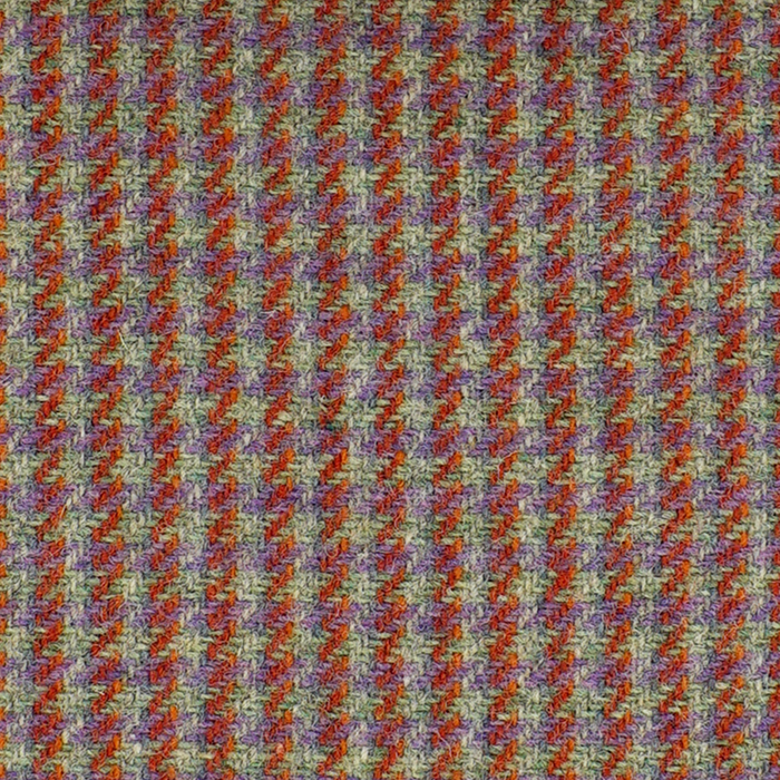 70's inspired pink and lime tweed heavyweight for vests and blazers for custom womenswear clothing and accessories